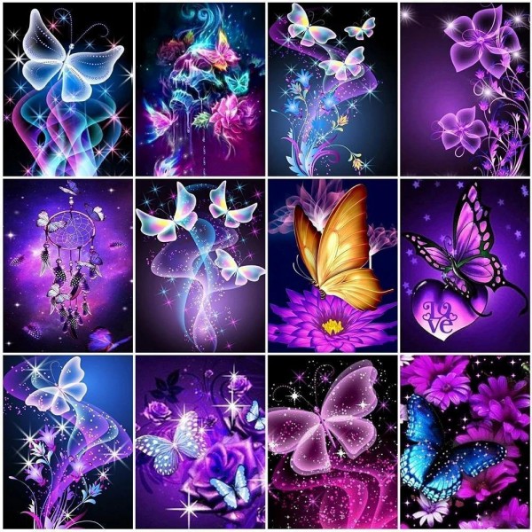 5D Best Butterflies Diamond Art Kits