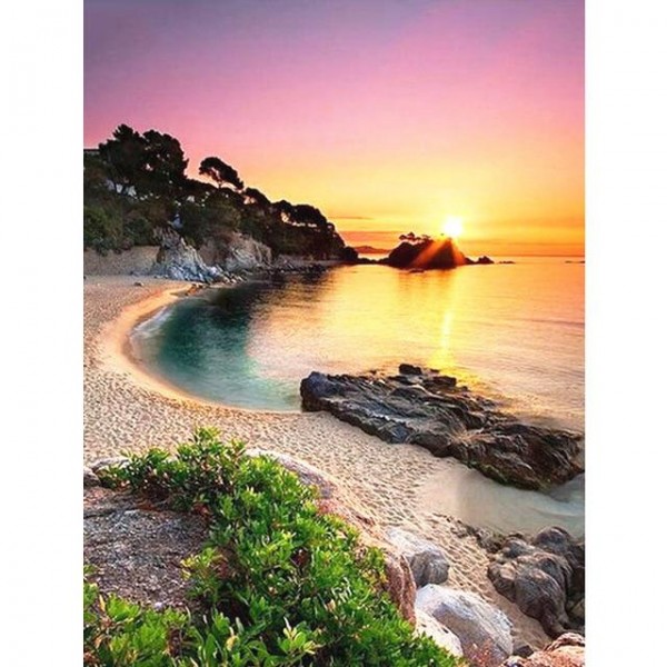 Ocean Sunset Scene - Best Art Kit