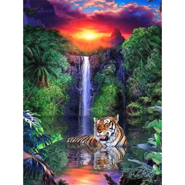 Tiger - Nature - 5d Diamond Art