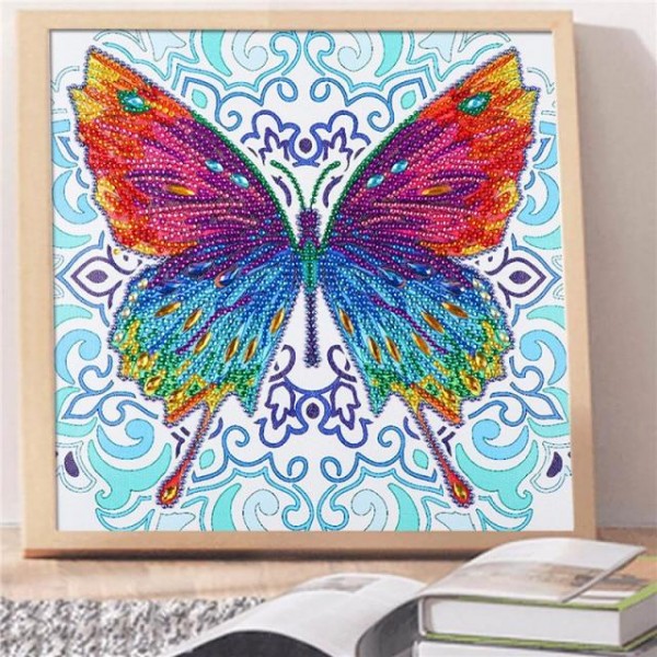 Beautiful Butterfly 5D Special Shape Diamond Art