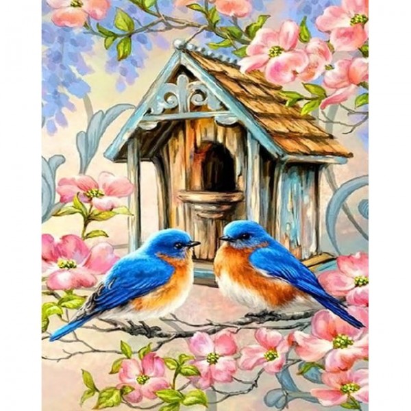 Home Sweet Home - Birds Best Diamond Painting