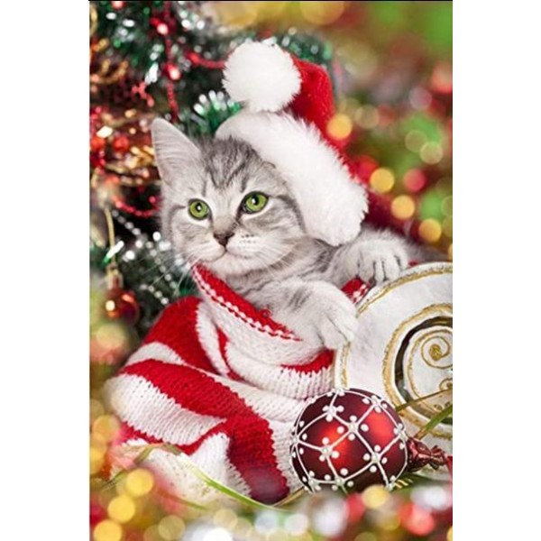 Best Cat Christmas Diamond Painting