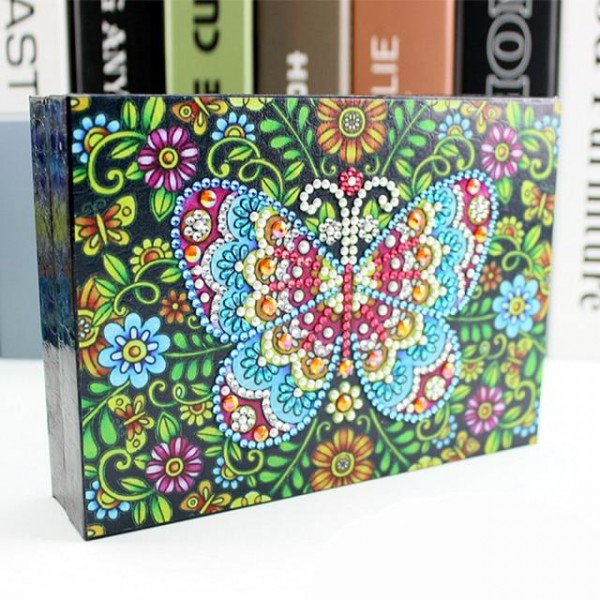New Special Shaped Butterfly Diamond Painting Jewelry Box / Storage bo