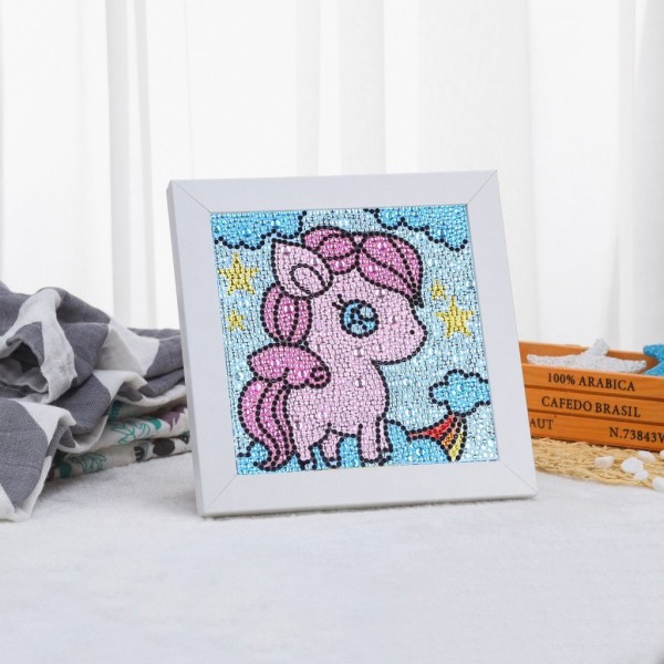 Pink Unicorn Special Diamond Painting Kit