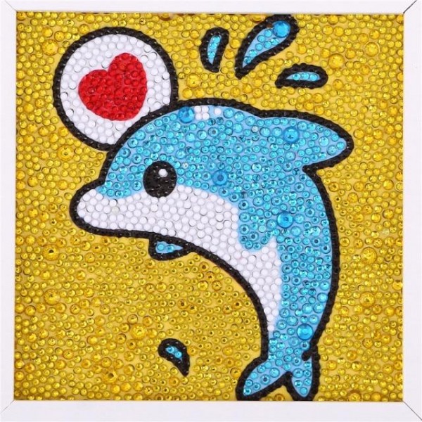 Blue Dolphin Special Diamond Painting
