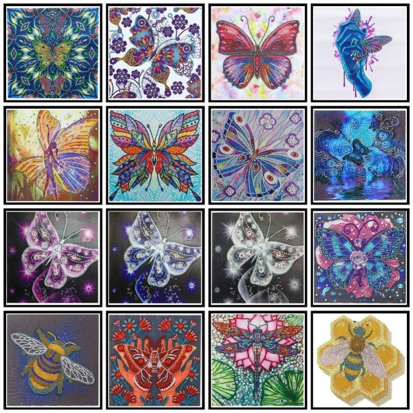 Alluring Butterflies Special shaped - Best Diamond Painting Kits