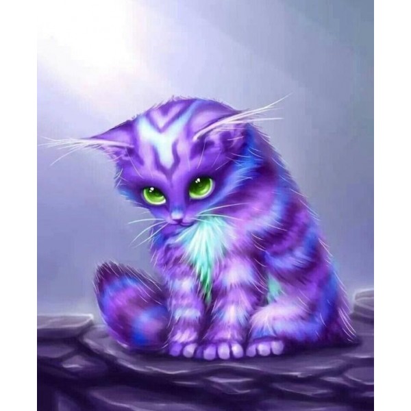 Magical Cat - Diamond Painting Kit